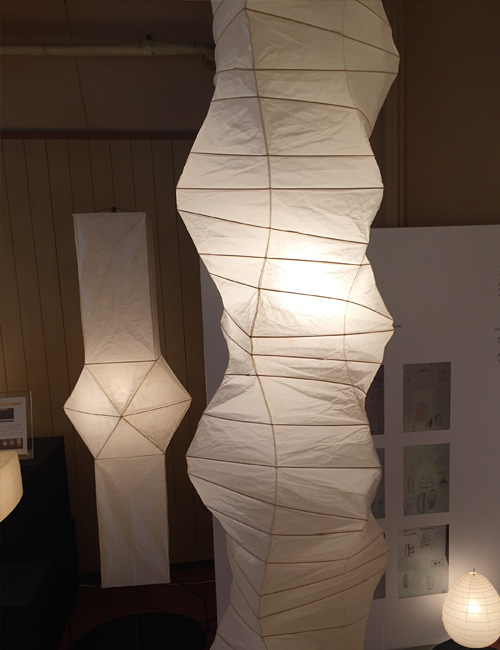 Noguchi 33N Ceiling Lamp by Akari Pendant Lamps