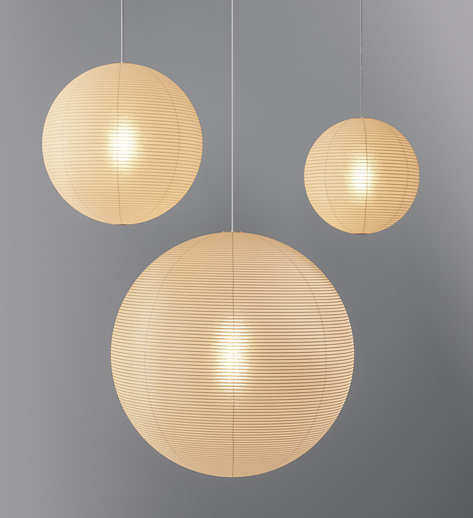 Noguchi 55A Ceiling Lamp by Akari Pendant Lamps