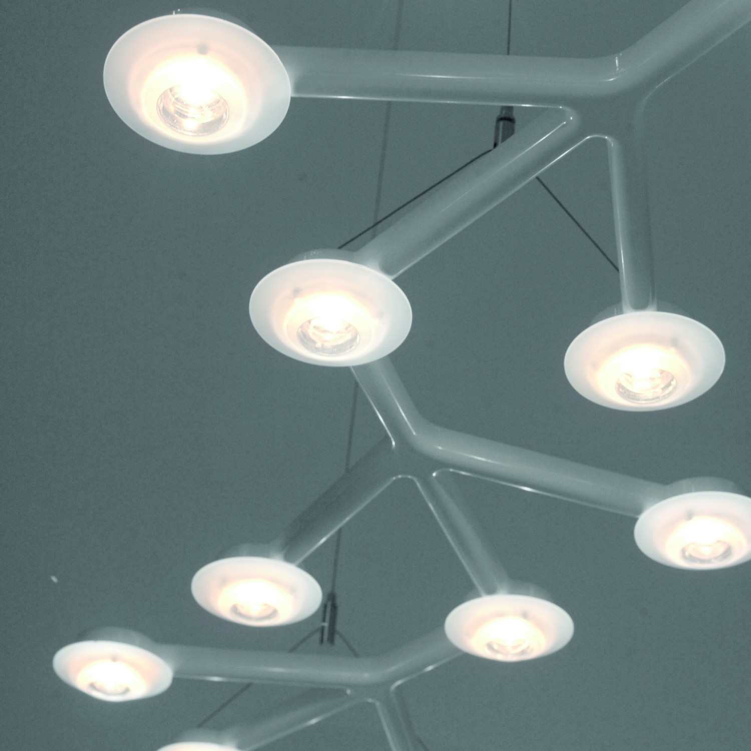Led Net line 66 Pendant Lamp by Artemide Lamps