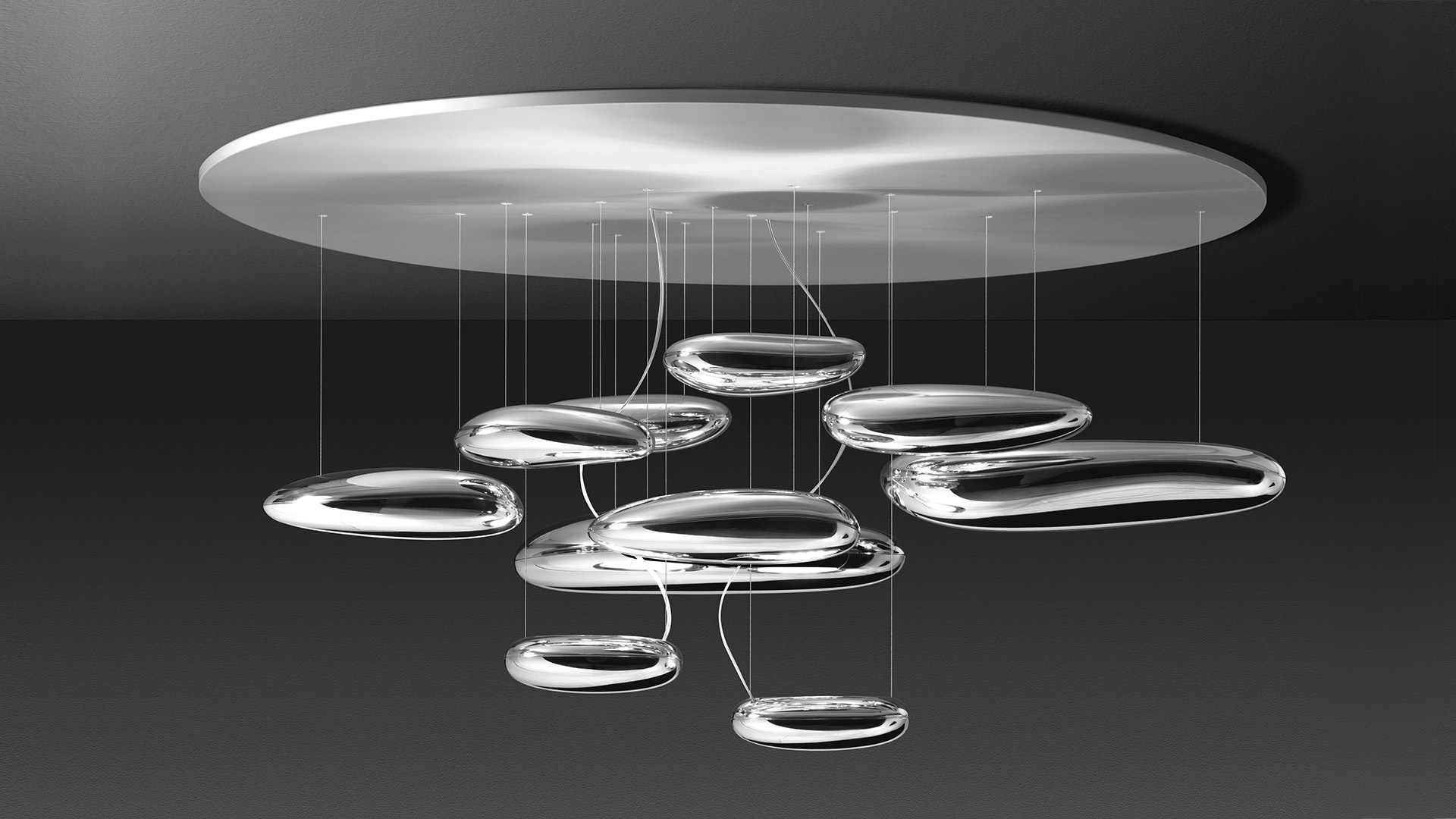 Mercury LED Ceiling Lamp by Artemide Lamps
