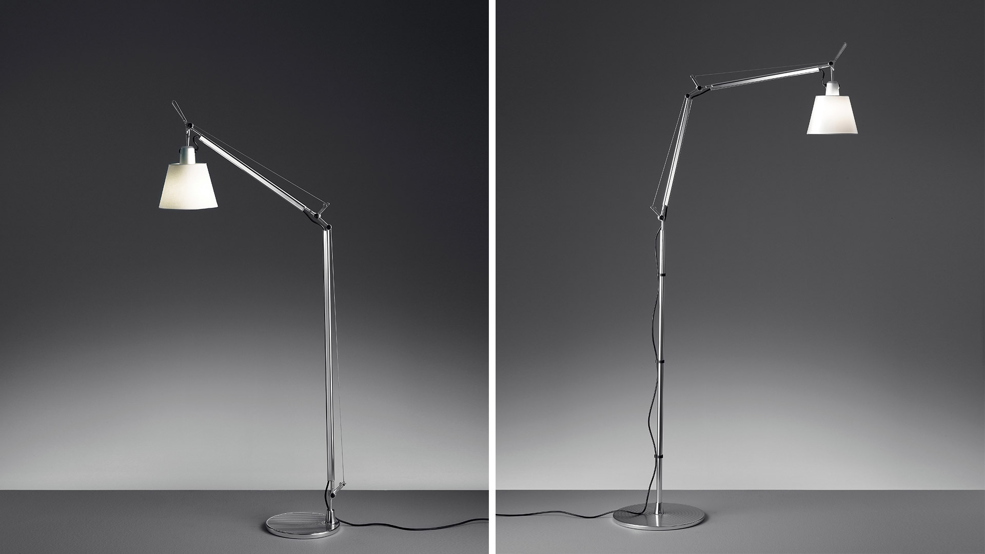 Tolomeo Reading Floor Lamp by Artemide Floor Lamps