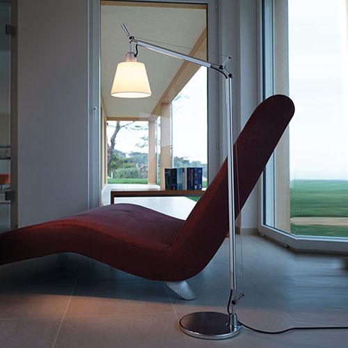 Tolomeo Reading Floor Lamp by Artemide Floor Lamps
