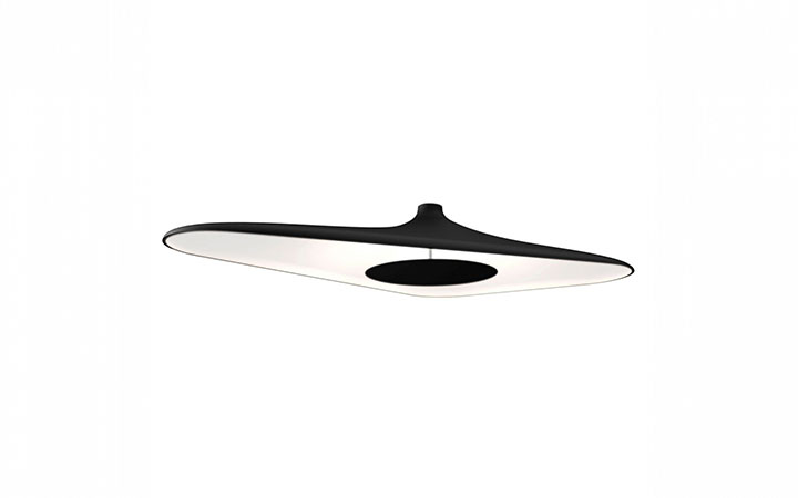 Soleil Noir Ceiling Lamp by LucePlan Lamps