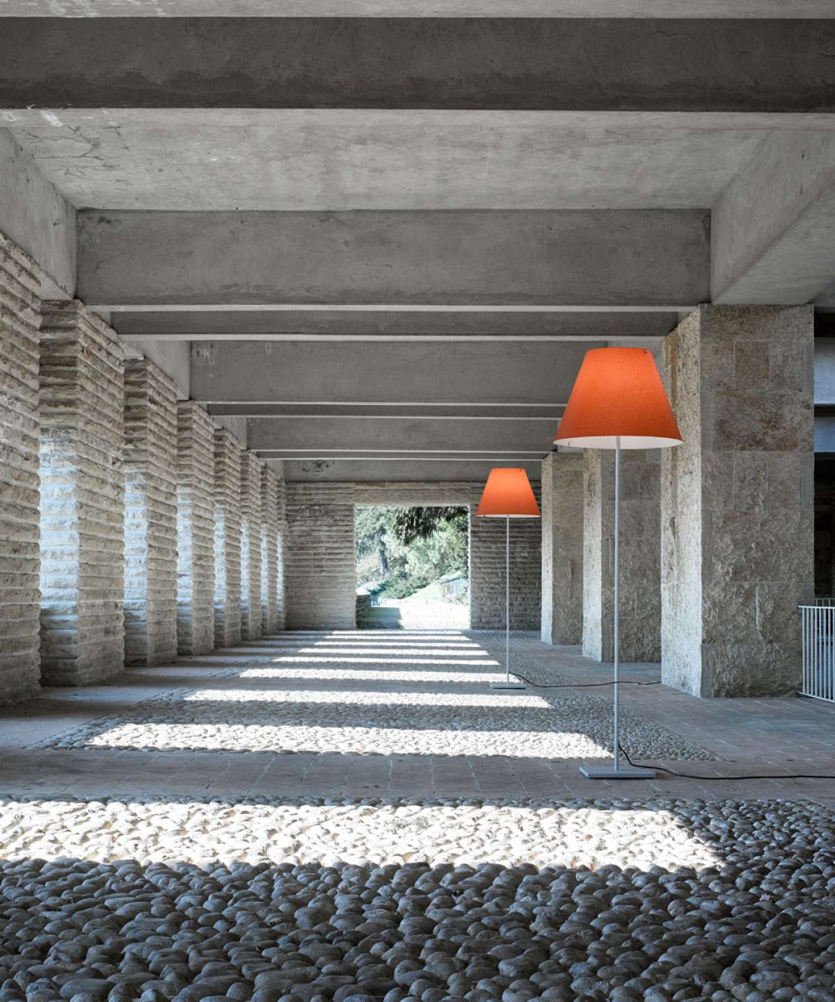 Grande Costanza Open Air Floor Lamp by LucePlan Lamps